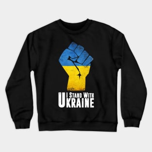 i stand with ukraine Crewneck Sweatshirt